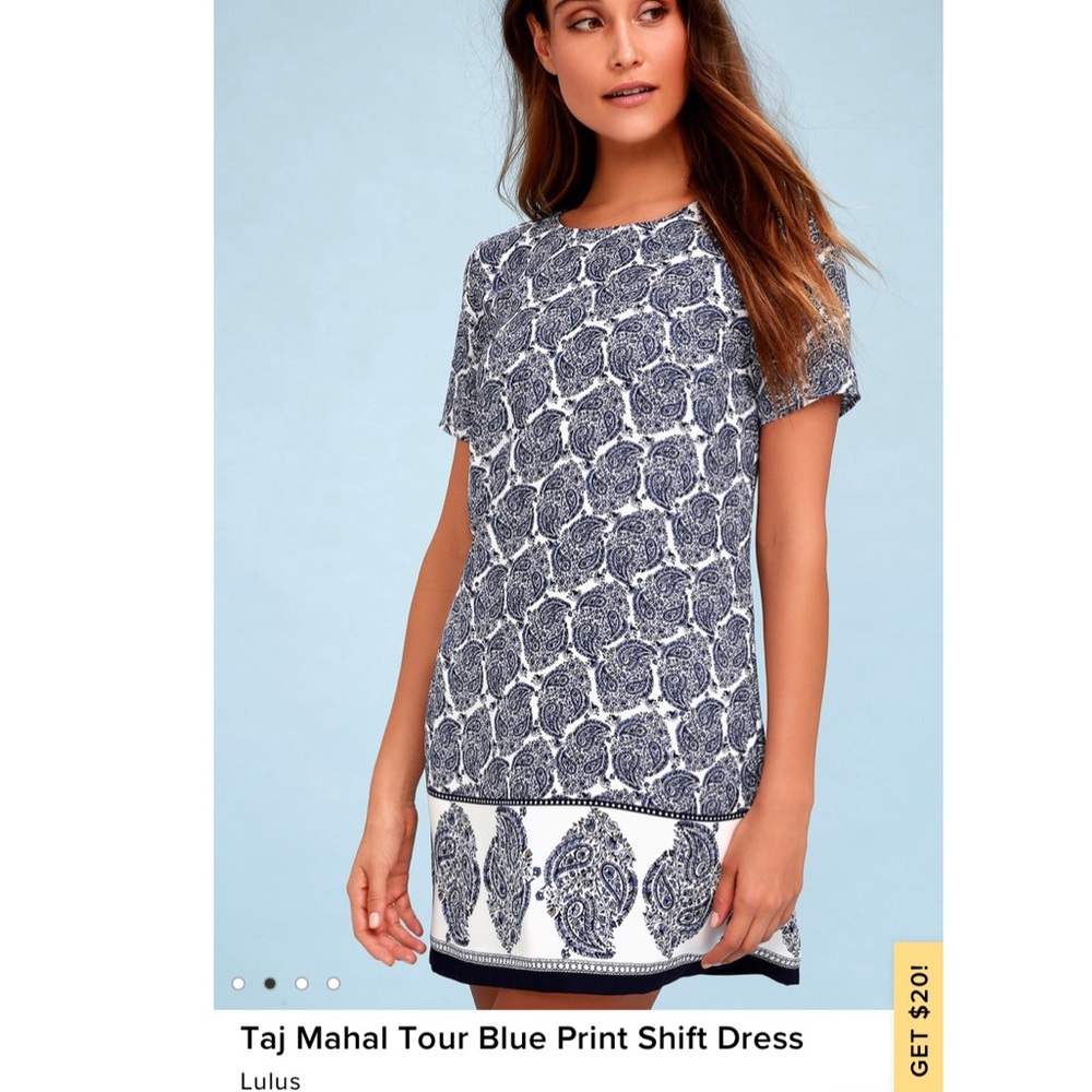 Lulus shift dress LIKE NEW***!!